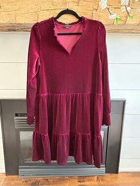 1.STATE Velvety Dress